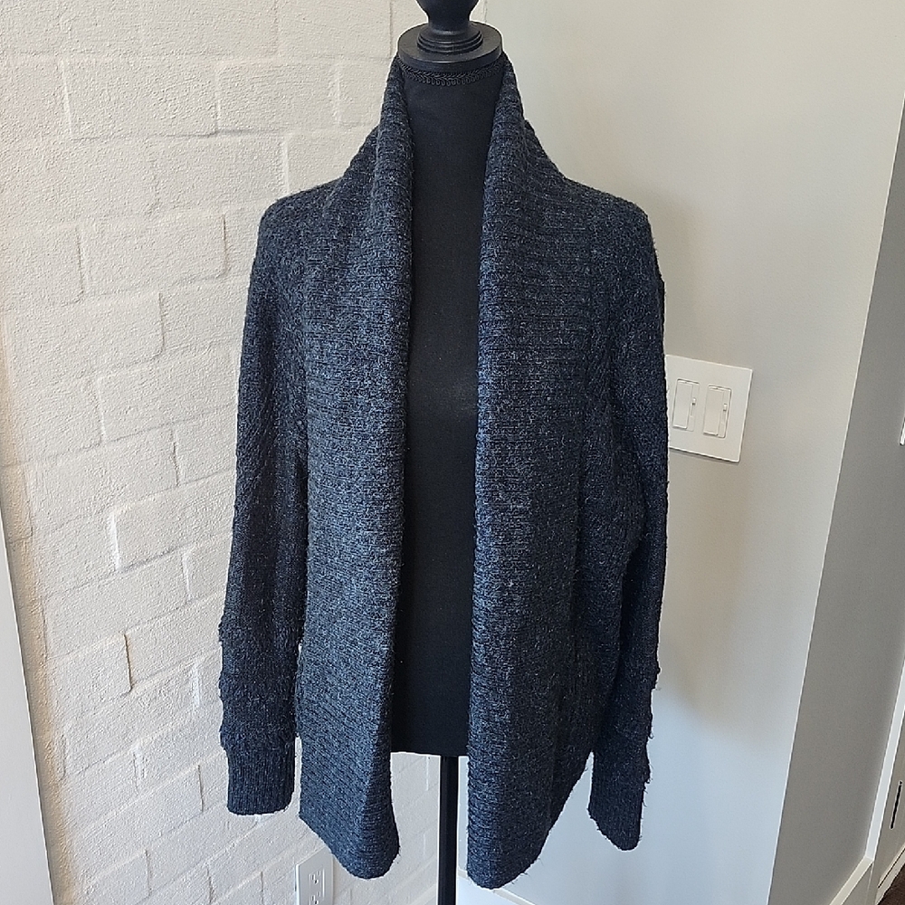 Women's Cozy Knit Sweater - Dark Gray